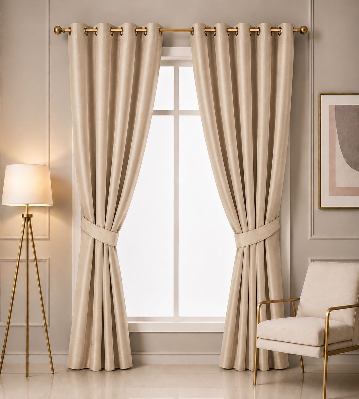 Cortina Blackout Premium Elegance (280 x 200 cm - 2 Paneles)