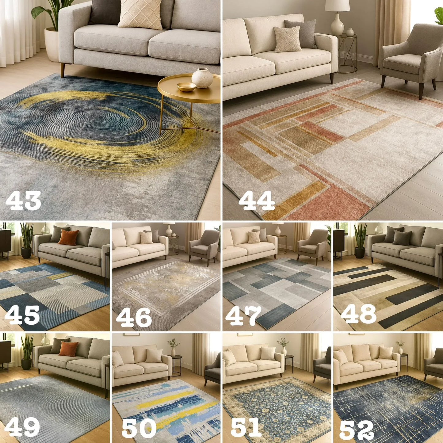 Tapetes Premium para Hogar — Elegancia, Comodidad y Estilo en Cada Espacio ✨