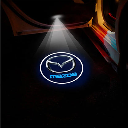 Proyector LED Inalámbrico de Bienvenida para Puertas de Carro (Marcas Universales) 🚗✨