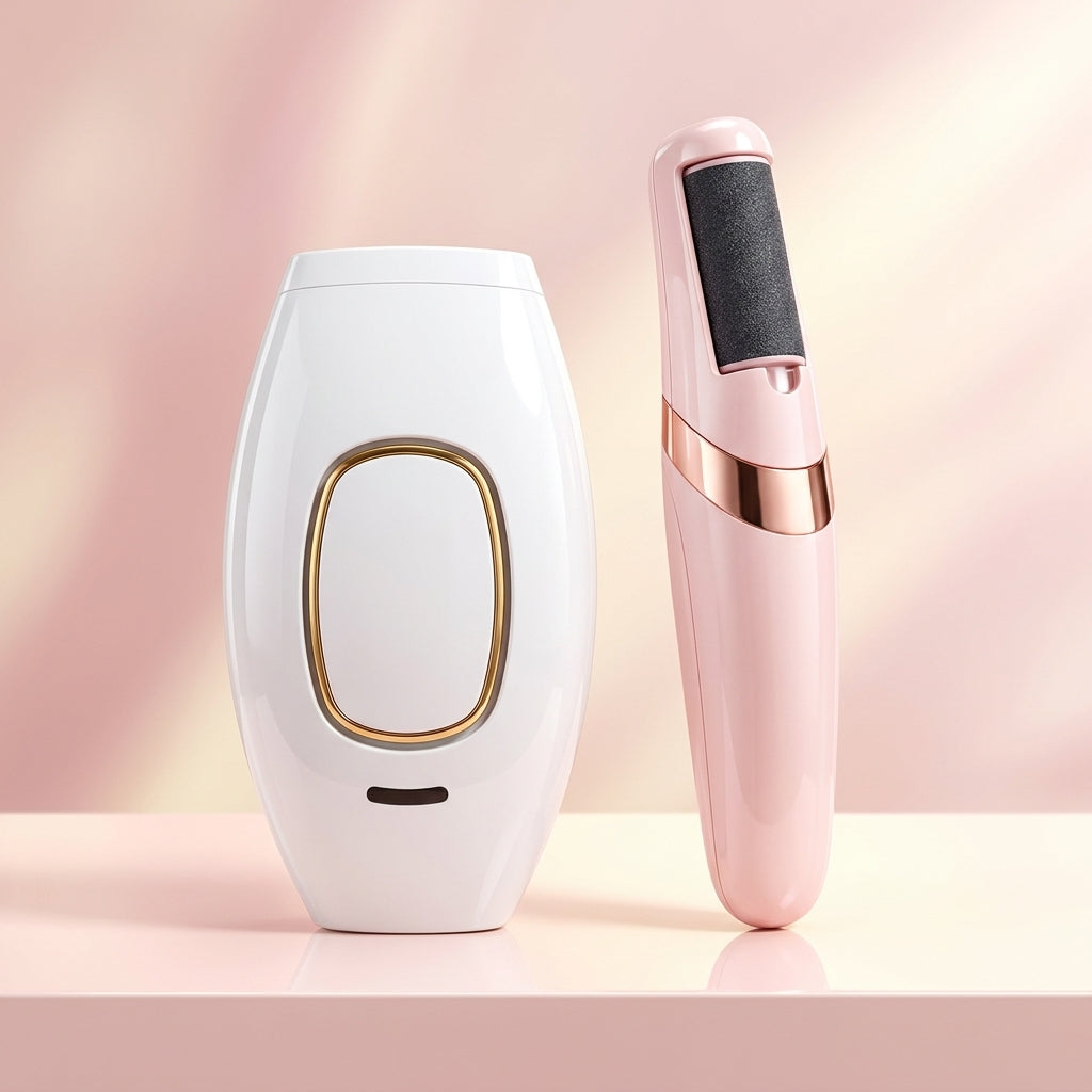 Combo Belleza en Casa: Depiladora Láser IPL + Removedor Eléctrico de Callos 🌟✨