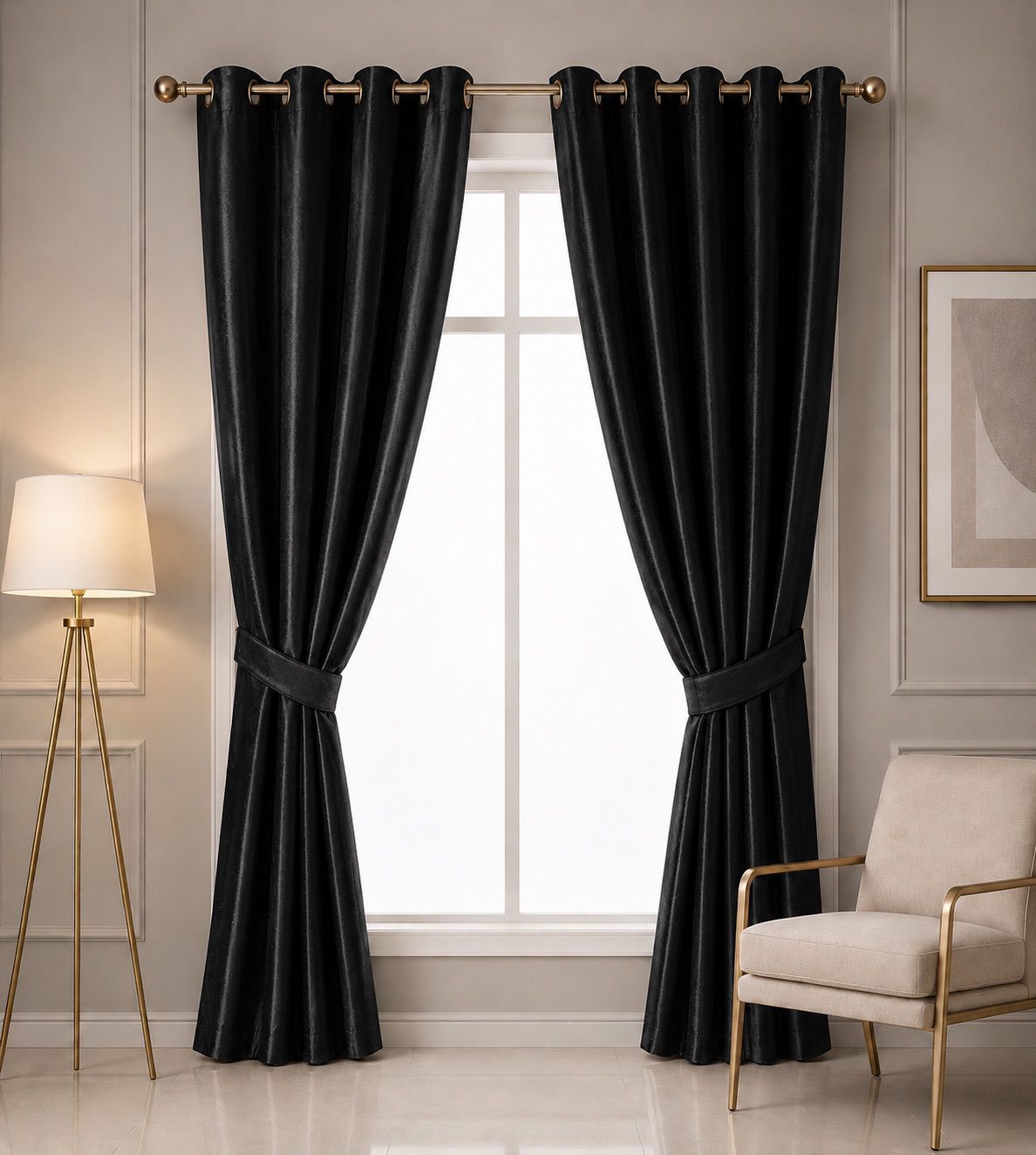 Cortina Blackout Premium Elegance (280 x 200 cm - 2 Paneles)
