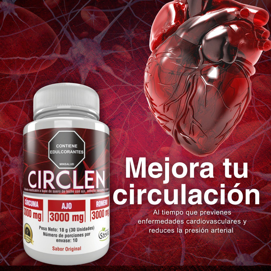 CIRCLEN – Energía, Circulación y Bienestar en Cada Cápsula 💊