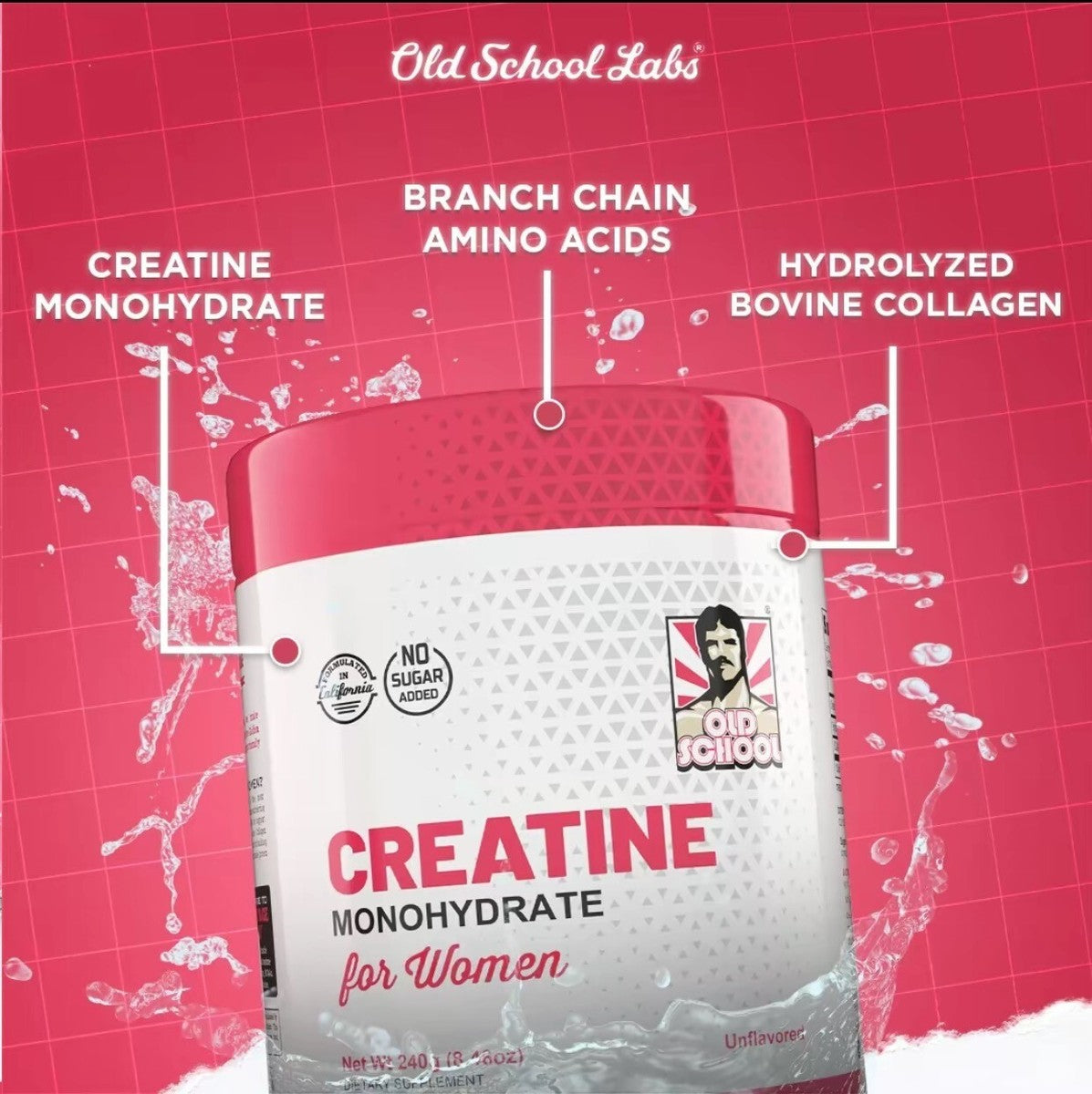 GlutePro® Monohidrato de Creatina para Mujeres
