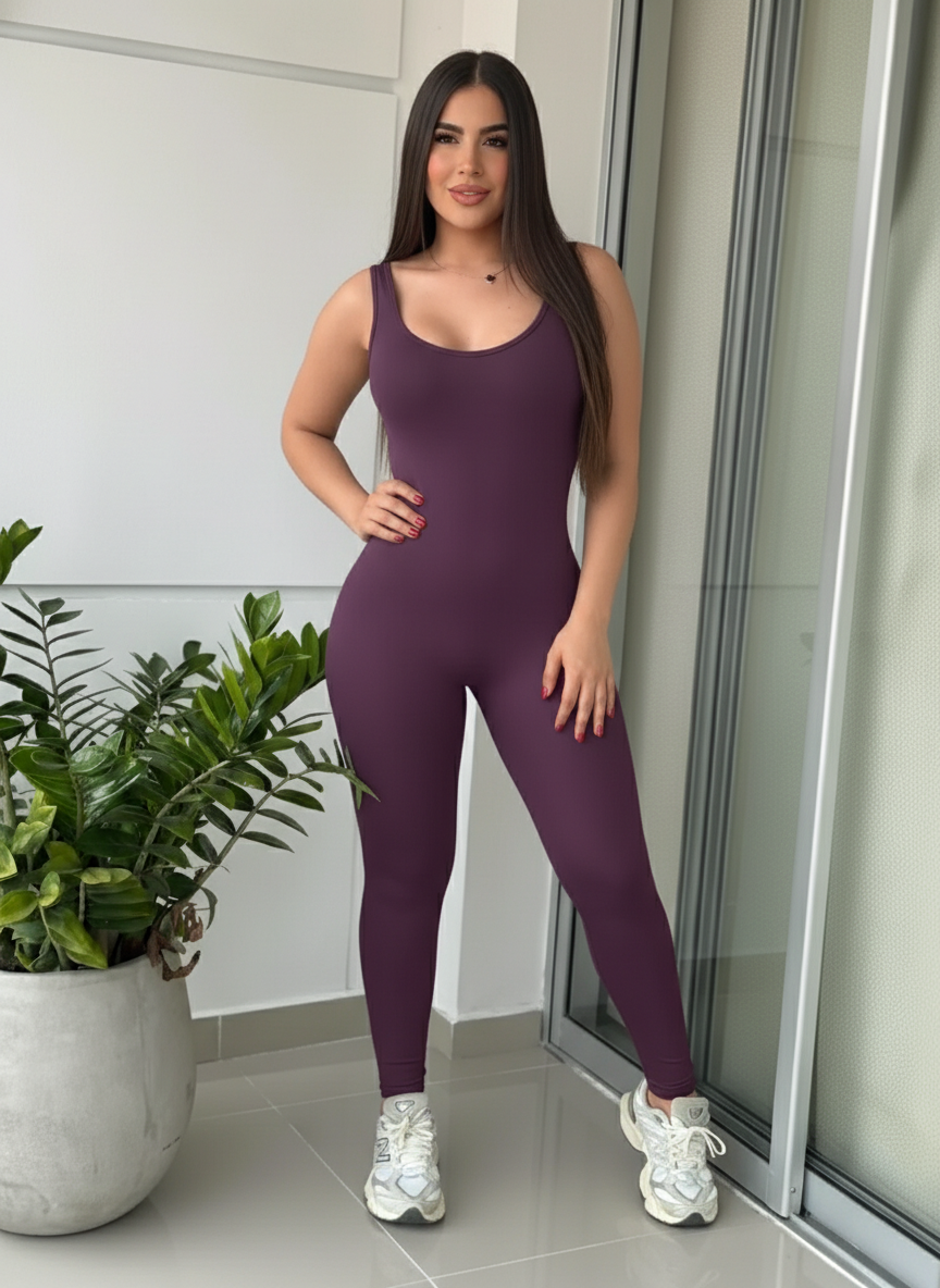 Enterizo Esqueleto Largo Push Up